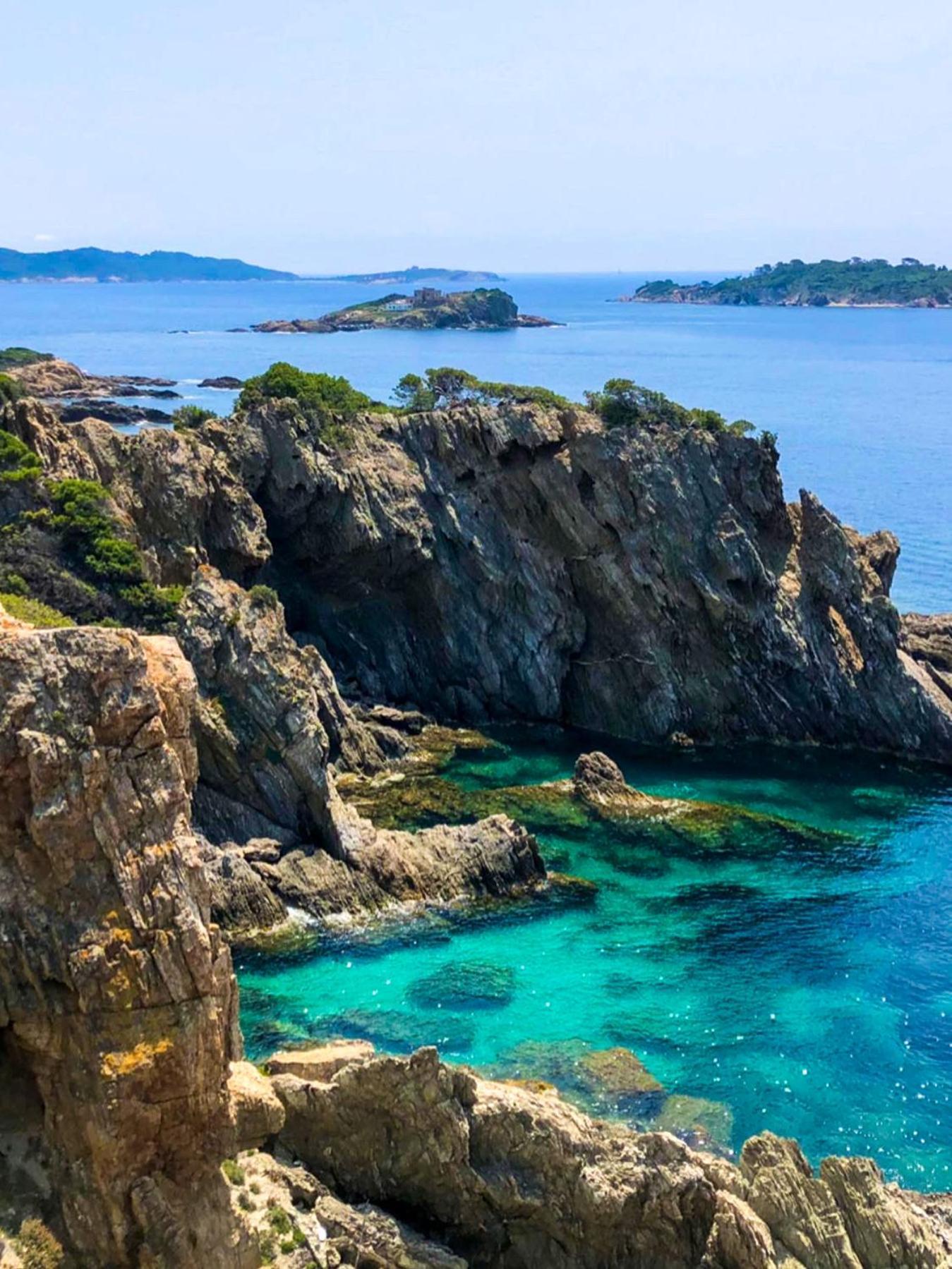 T2 Avec Terrasse & Parking A 5 Min Du Centre, 10 Min Des Plages Hyères Exteriör bild